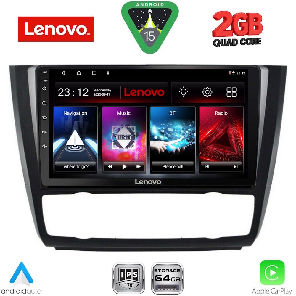 LVD2040CL_15 LENOVO LVD 2040_CPA CLIMA (9inc) MULTIMEDIA TABLET for BMW S.1 E81-82-87-88 mod. 2004-2013 - Image 1