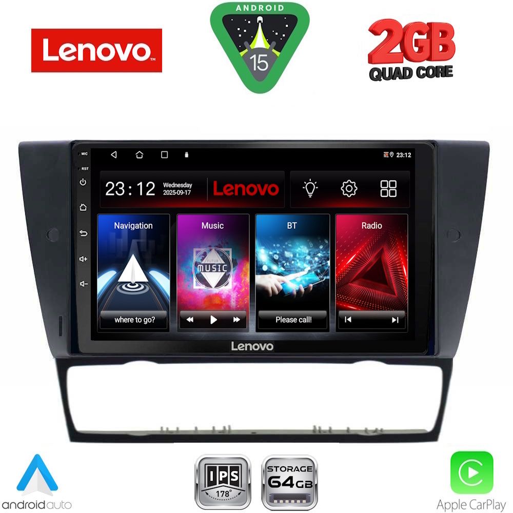 LVD2043_15 LENOVO LVD 2043_CPA (9inc) MULTIMEDIA TABLET for BMW E90-E91-E92-E93 2005-2012 - Image 1