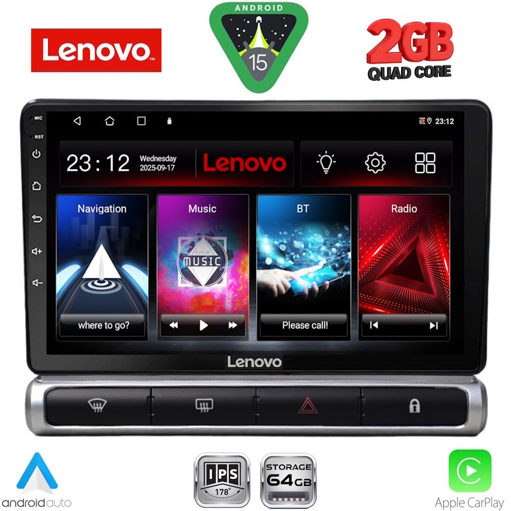 LVD2093H_15 LENOVO LVD 2093H_CPA (9inc) MULTIMEDIA TABLET for CITROEN C3 - DS3 mod. 2016> High Version - Image 1
