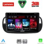 LENOVO LVD 2130BL_CPA (9inc) MULTIMEDIA TABLET for FIAT 500 mod. 2007-2015 (BLACK)