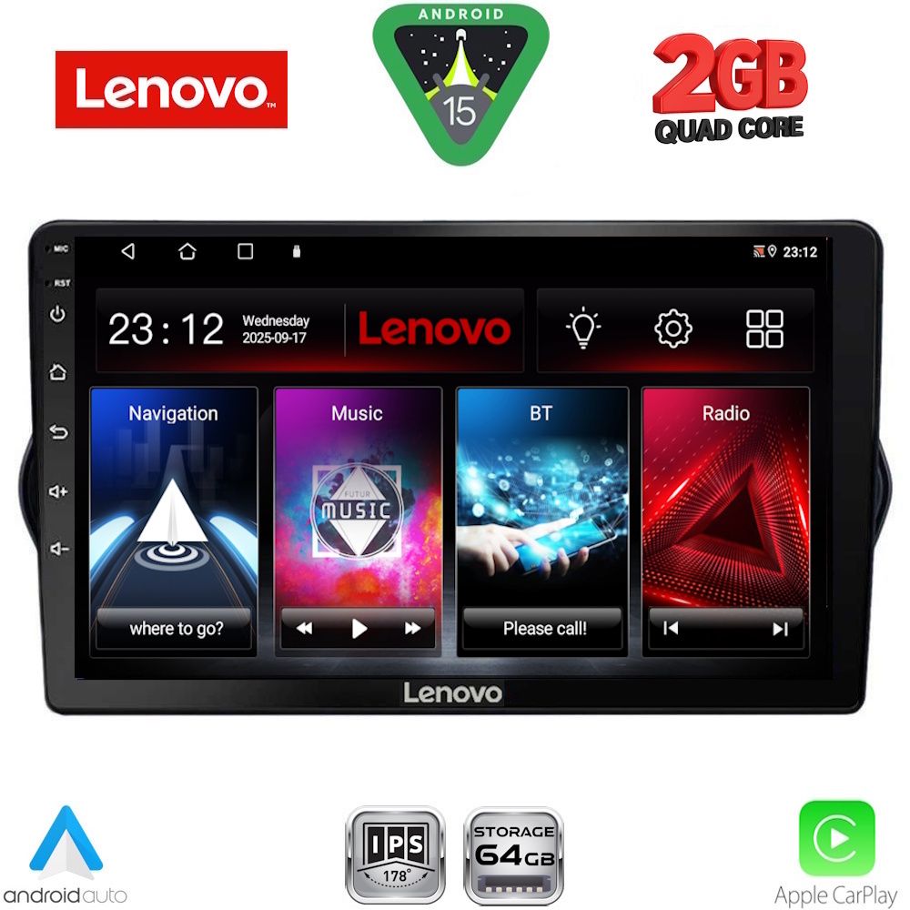 LVD2148_15 LENOVO LVD 2148_CPA (9inc) MULTIMEDIA TABLET for FIAT TIPO mod. 2015-2023 - Image 1