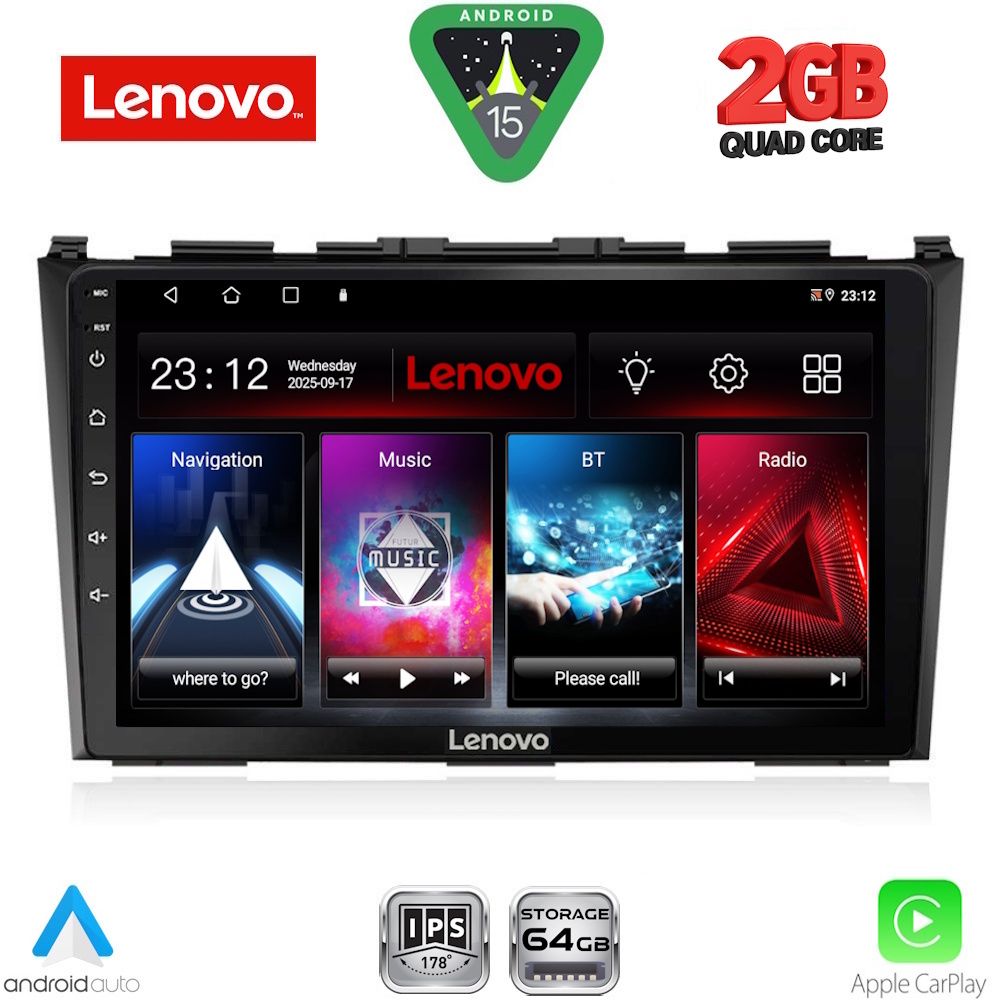 LVD2197_15 LENOVO LVD 2197_CPA (9inc) MULTIMEDIA TABLET for HONDA CRV mod. 2006-2012 - Image 1