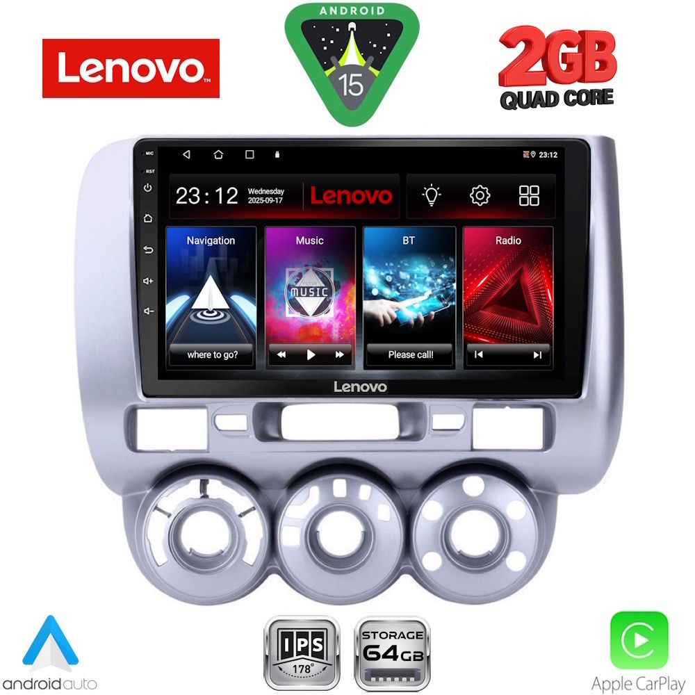 LVD2210_15 LENOVO LVD 2210_CPA A/C (9inc) MULTIMEDIA TABLET for HONDA JAZZ mod. 2002-2008 - Image 1