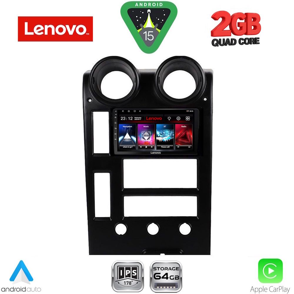 LVD2215_15 LENOVO LVD 2215_CPA (9inc) MULTIMEDIA TABLET for HUMMER H2 mod. 2001-2007 - Image 1
