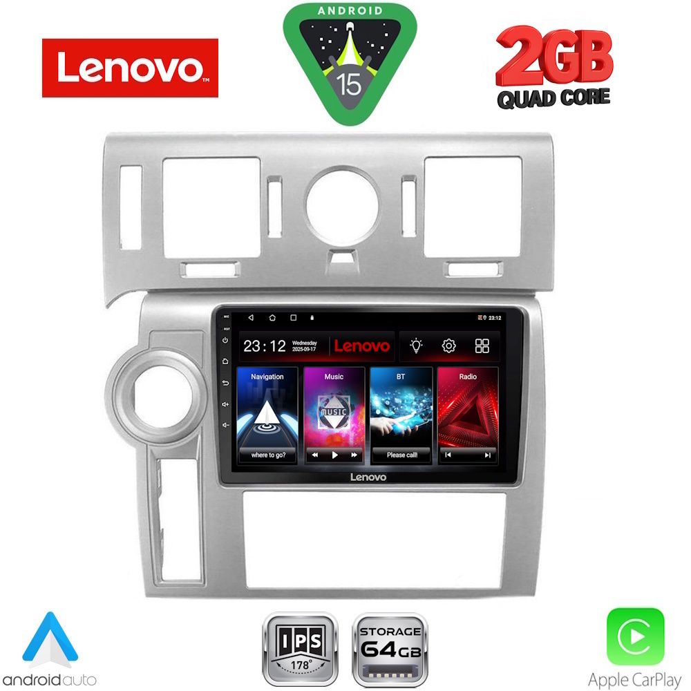 LVD2216_15 LENOVO LVD 2216_CPA (9inc) MULTIMEDIA TABLET for HUMMER H2 mod. 2008-2009 - Image 1