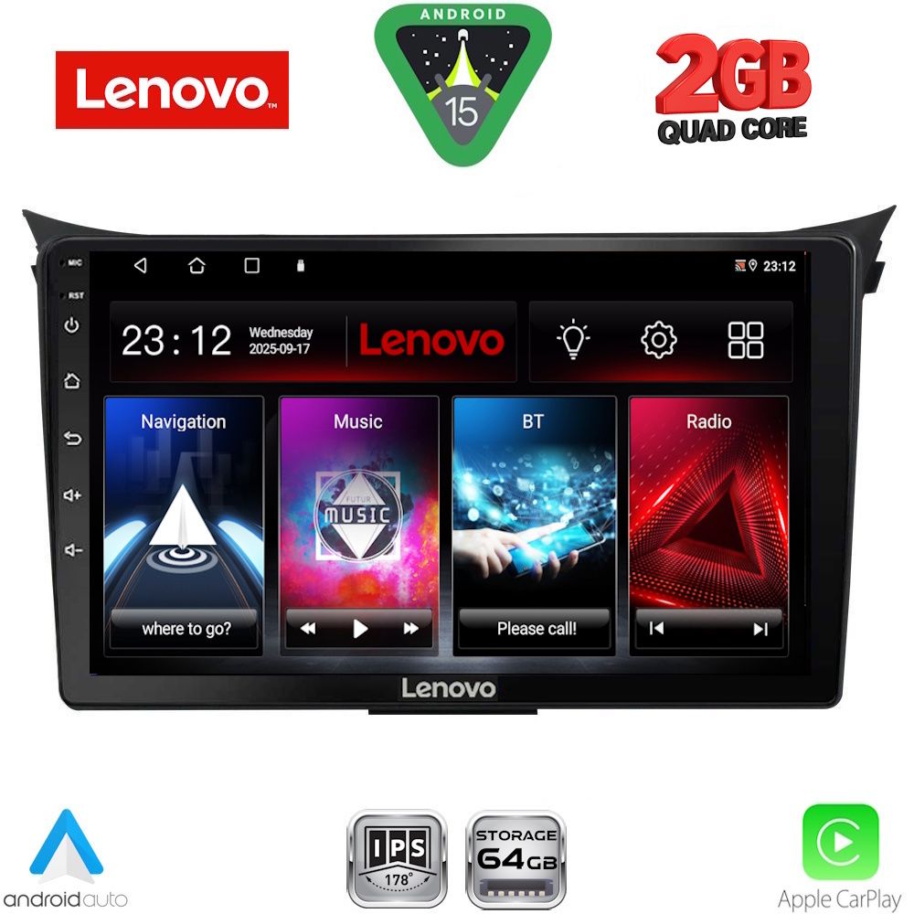 LVD2232_15 LENOVO LVD 2232_CPA (9inc) MULTIMEDIA TABLET for HYUNDAI i30 mod. 2012-2017 - Image 1