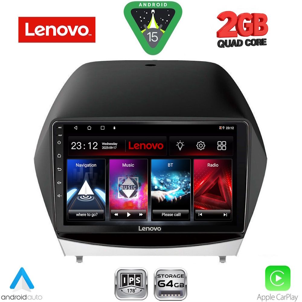 LVD2235_15 LENOVO LVD 2235_CPA (10inc) MULTIMEDIA TABLET for HYUNDAI iX35 mod. 2010-2015 - Image 1