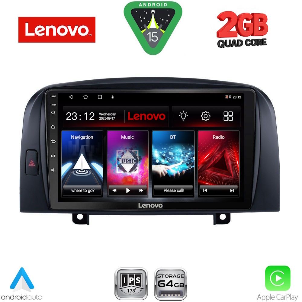 LVD2248_15 LENOVO LVD 2248_CPA (9inc) MULTIMEDIA TABLET for HYUNDAI SONATA mod. 2006-2009 - Image 1