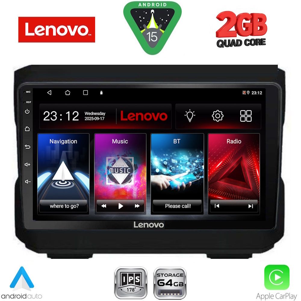 LVD2272_15 LENOVO LVD 2272_CPA (10inc) MULTIMEDIA TABLET for JEEP mod. 2007-2014 – DODGE mod. 2007-2014 - Image 1