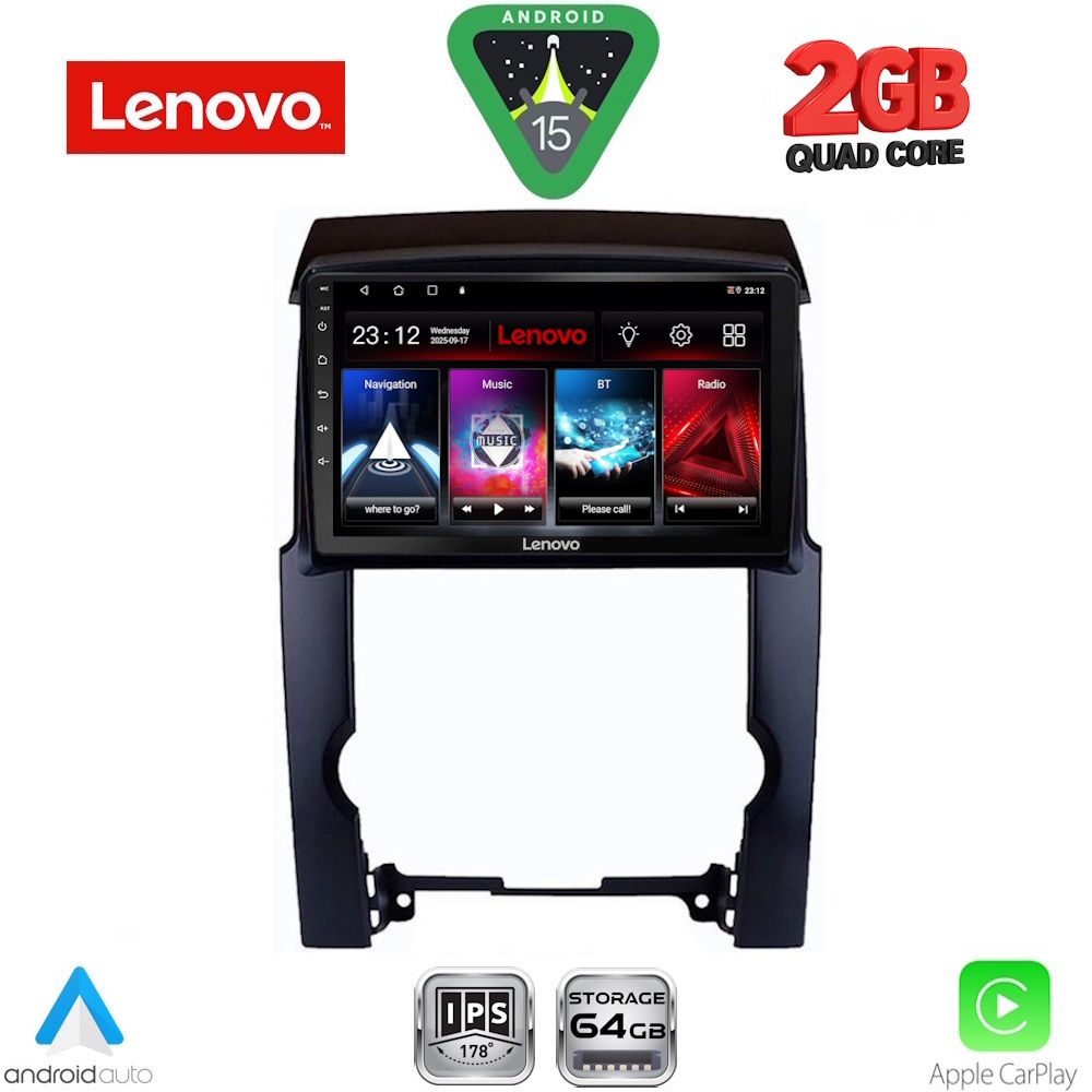 LVD2318_15 LENOVO LVD 2318_CPA (10inc) MULTIMEDIA TABLET for KIA SORENTO mod. 2009-2014 - Image 1