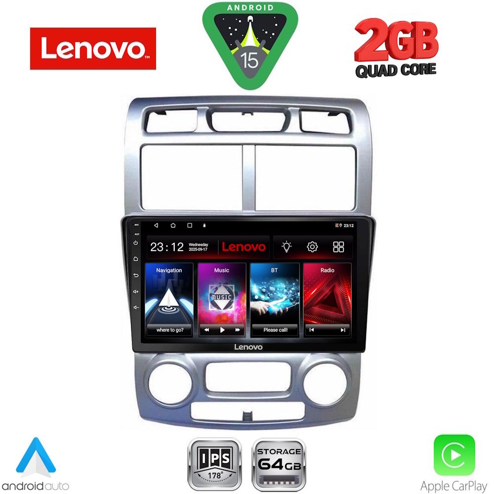 LVD2324CL_15 LENOVO LVD 2324SL_CPA (CLIMA) (9inc) MULTIMEDIA TABLET for KIA SPORTAGE mod. 2004-2010 - Image 1