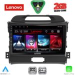 LENOVO LVD 2325_CPA (9inc) MULTIMEDIA TABLET for KIA SPORTAGE mod. 2010-2015