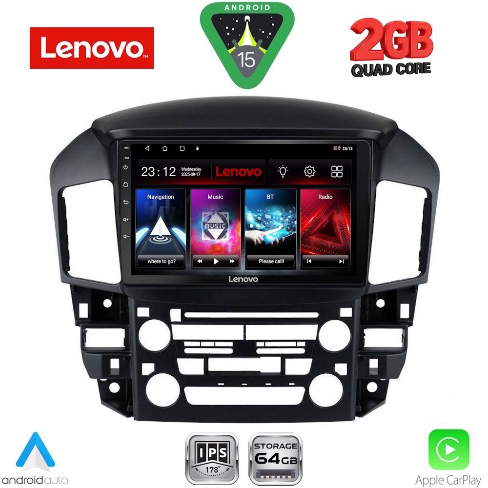 LVD2344_15 LENOVO LVD 2344_CPA (9inc) MULTIMEDIA TABLET for LEXUS RX 300 mod. 1998-2003 - Image 1