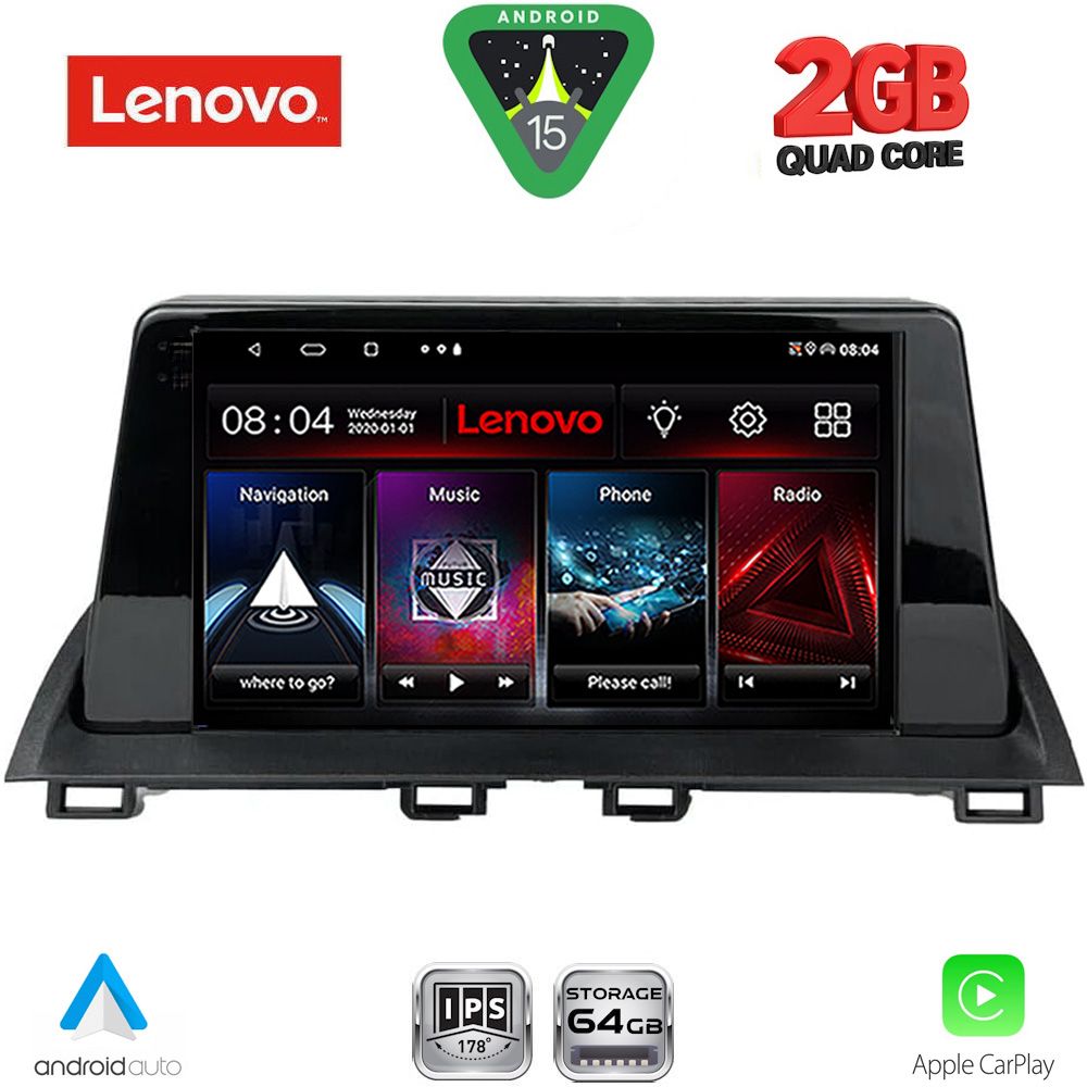 LVD2367_15 LENOVO LVD 2367_CPA (9inc) MULTIMEDIA TABLET for MAZDA 3 mod. 2014-2019 - Image 1