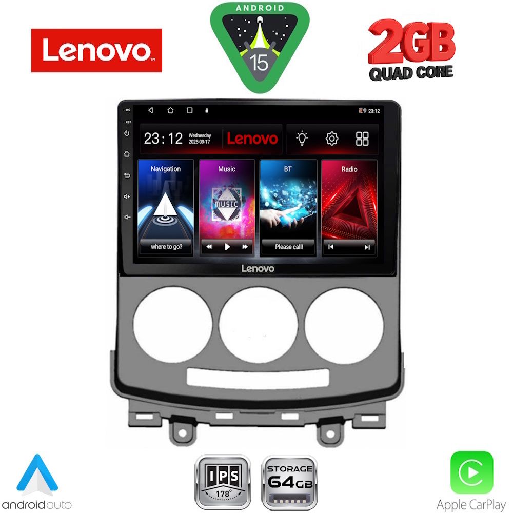 LVD2370_15 LENOVO LVD 2370_CPA (9inc) MULTIMEDIA TABLET for MAZDA 5 mod. 2004-2010 - Image 1
