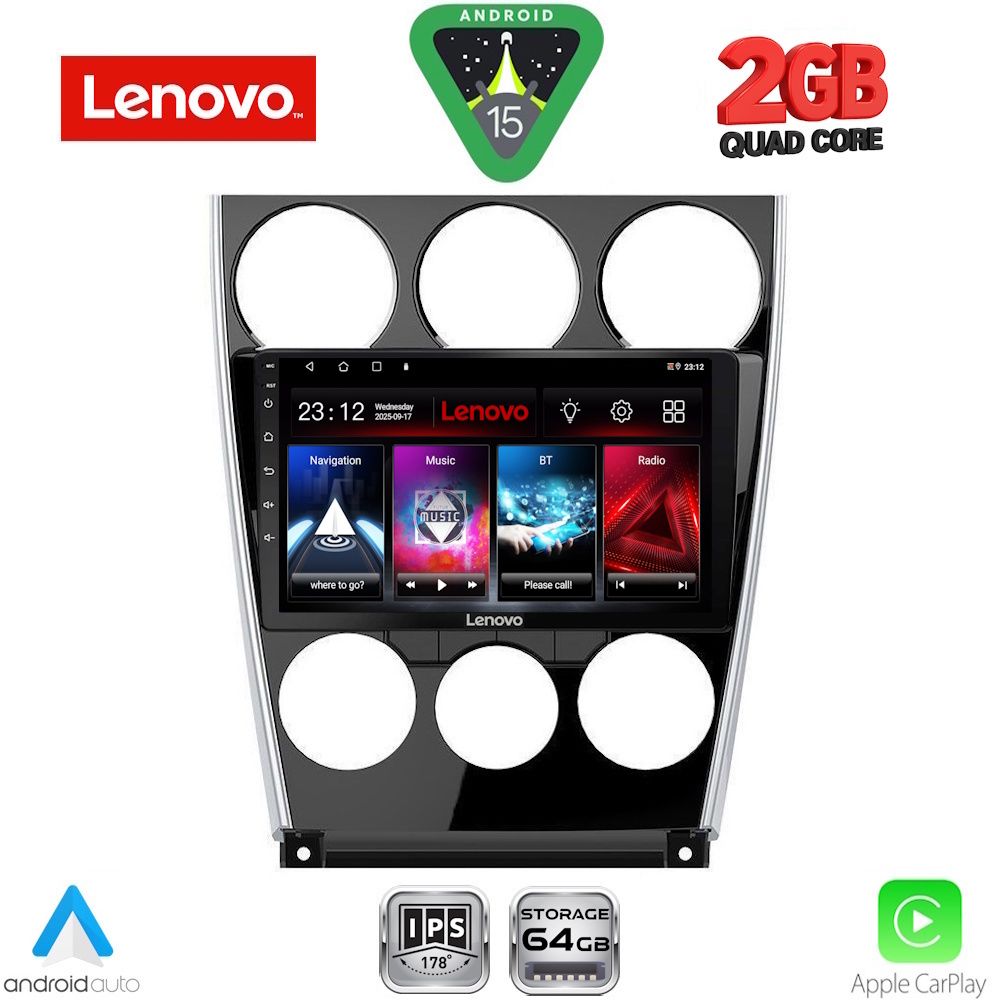 LVD2375_15 LENOVO LVD 2375_CPA (9inc) MULTIMEDIA TABLET for MAZDA 6 (FACELIFT) mod. 2005-2008 - Image 1