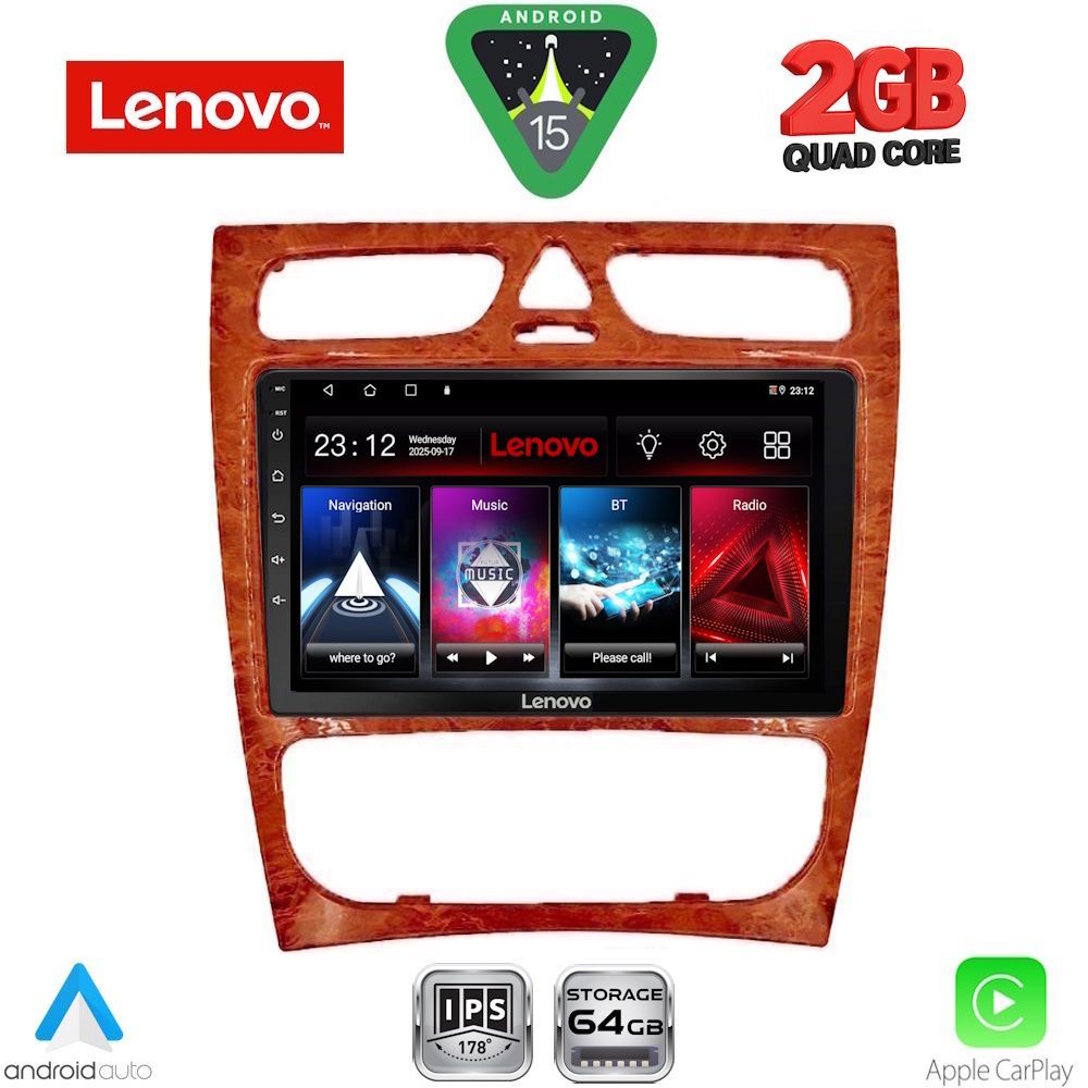 LVD2402CH_15 LENOVO LVD 2402CH_CPA (9inc) MULTIMEDIA TABLET for MERCEDES C (W203) mod. 1999-2004 - Image 1