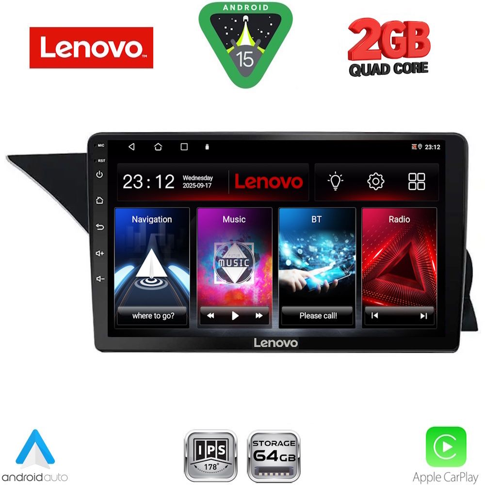 LVD2412_15 LENOVO LVD 2412_CPA (NTG 4.5) (9inc) MULTIMEDIA TABLET for MERCEDES GLK (X204) mod. 2013-2017 - Image 1