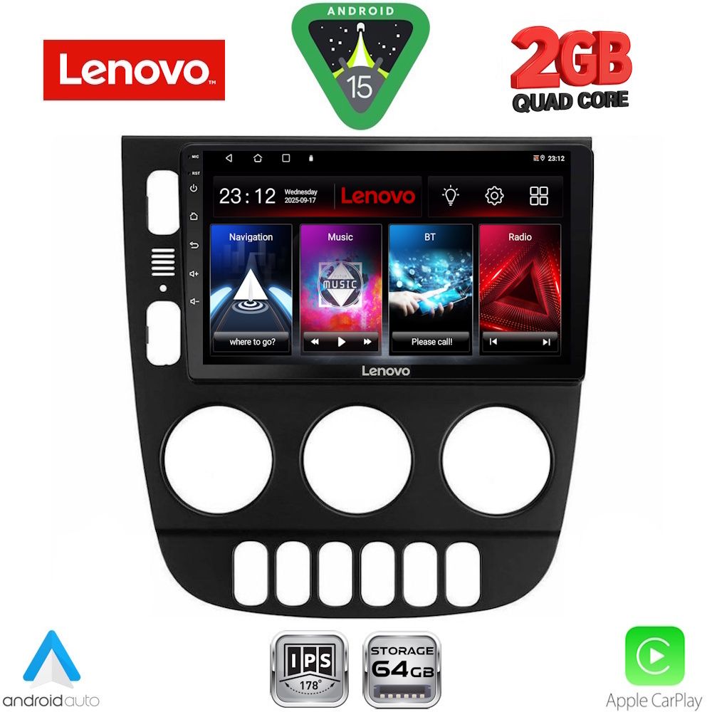 LVD2413_15 LENOVO LVD 2413_CPA (9inc) MULTIMEDIA TABLET for MERCEDES ML (W163) mod. 2002-2005 - Image 1