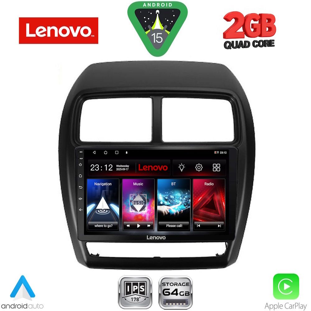 LVD2431_15 LENOVO LVD 2431_CPA (9inc) MULTIMEDIA TABLET for MITSUBISHI ASX mod. 2020-2023 - Image 1