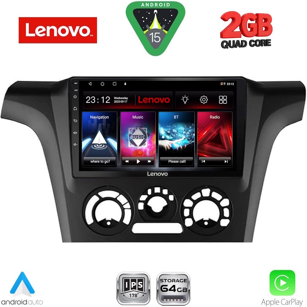 LVD2441AC_15 LENOVO LVD 2441_CPA A/C (9inc) MULTIMEDIA TABLET for MITSUBISHI OUTLANDER mod. 2001-2005 - Image 1