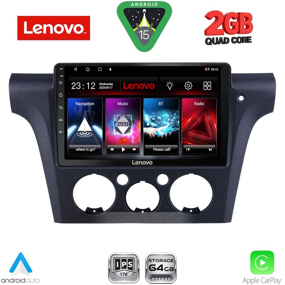 LVD2441CL_15 LENOVO LVD 2441_CPA CLIMA (10inc) MULTIMEDIA TABLET for MITSUBISHI OUTLANDER mod. 2001-2005 with CLIMA - Image 1