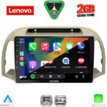 LENOVO LVD 2457BG_CPA (9inc) MULTIMEDIA TABLET for NISSAN MICRA K12 mod. 2002-2010 (BEIGE) - Image 2