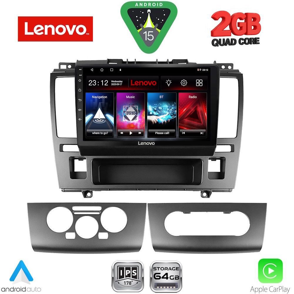 LVD2465_15-1 LENOVO LVD 2465A_CPA (9inc) MULTIMEDIA TABLET for NISSAN TIDA mod. 2004-2013 - Image 1