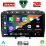 LENOVO LVD 2513BL_CPA (9inc) MULTIMEDIA TABLET for PEUGEOT 308 mod. 2007-2012 - RCZ mod. 2009-2015 (BLACK) - Image 2