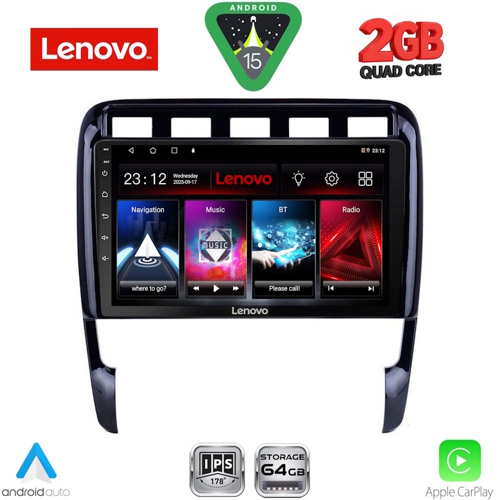 LVD2535_15 LENOVO LVD 2535_CPA (9inc) MULTIMEDIA TABLET for PORSCHE CAYENNE mod. 2002-2011 - Image 1