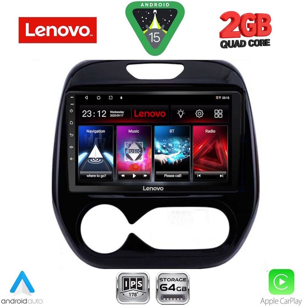 LVD2542CL_15 LENOVO LVD 2542_CPA (9inc) MULTIMEDIA TABLET for RENAULT CAPTUR mod. 2013-2019 - Image 1