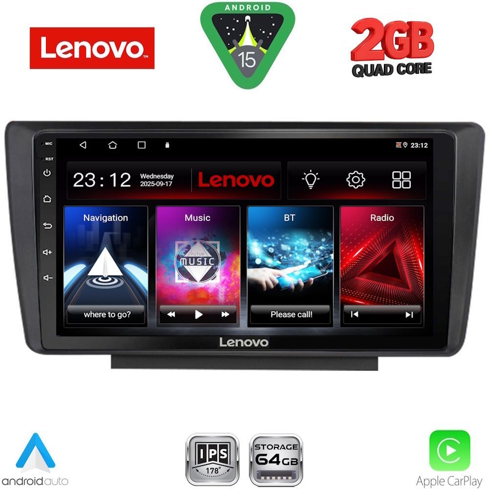 LVD2594_15 LENOVO LVD 2594_CPA (9inc) MULTIMEDIA TABLET for SKODA OCTAVIA 5 mod. 2005-2012 - Image 1