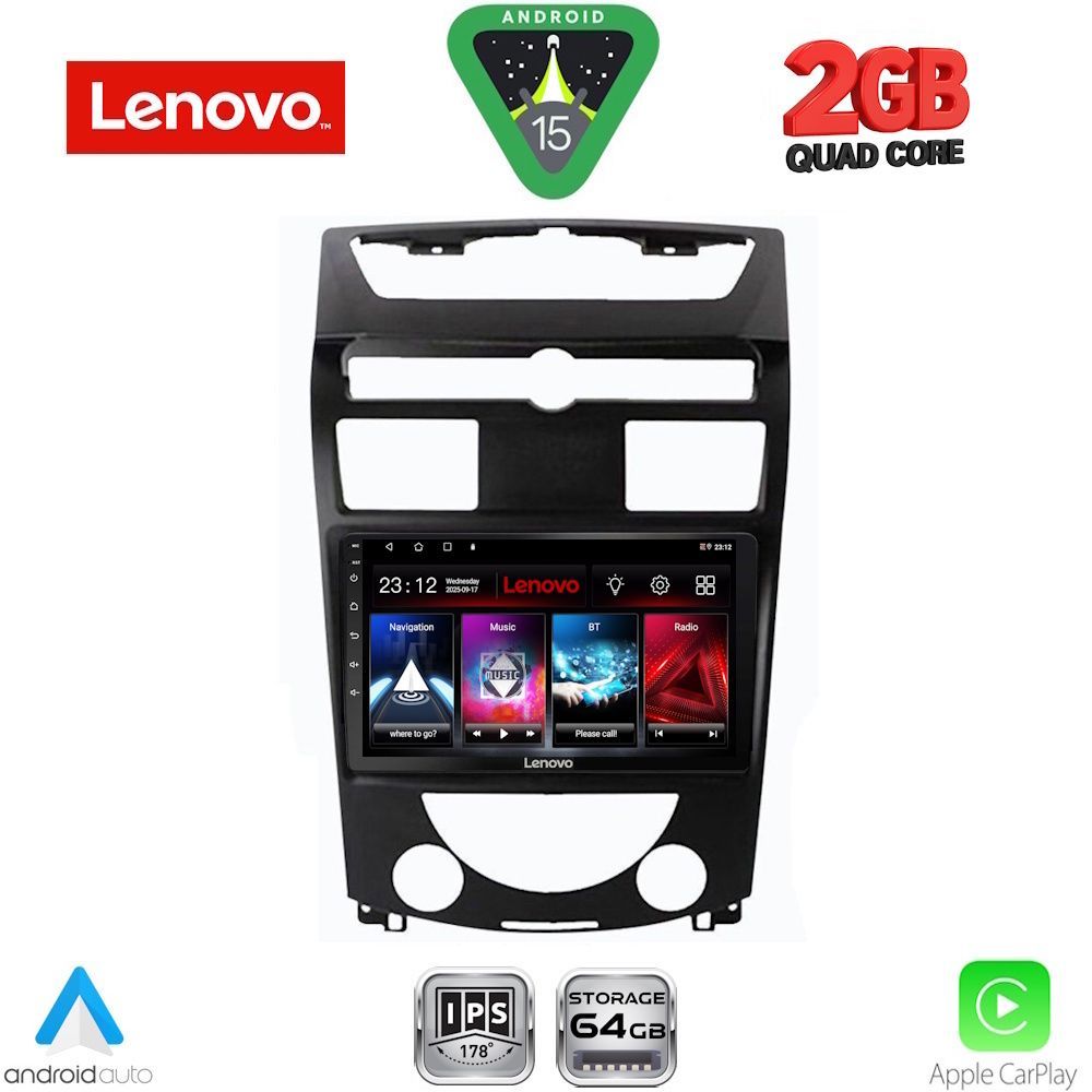 LVD2657_15 LENOVO LVD 2657_CPA (10inc) MULTIMEDIA TABLET for SSANGYONG REXTON mod. 2006-2015 - Image 1