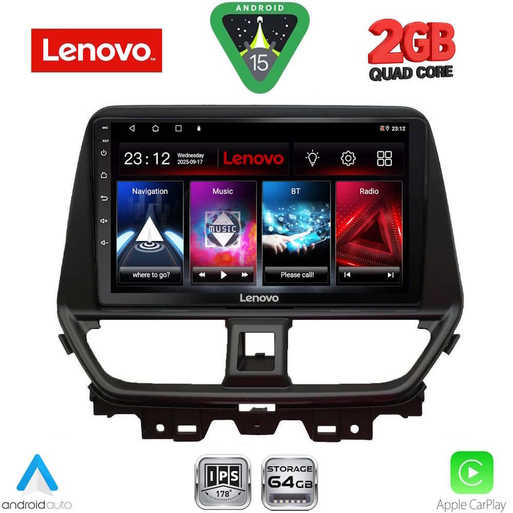 LVD2673_15 LENOVO LVD 2673_CPA (9inc) MULTIMEDIA TABLET for SUZUKI BALENO mod. 2022-2036 - Image 1