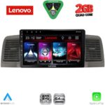 LENOVO LVD 2712GR_CPA (9inc) MULTIMEDIA TABLET for TOYOTA COROLLA mod. 2001-2006 (GREY)