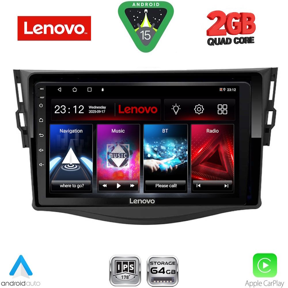 LVD2731_15 LENOVO LVD 2731_CPA (9inc) MULTIMEDIA TABLET for TOYOTA RAV 4 mod. 2006-2012 - Image 1