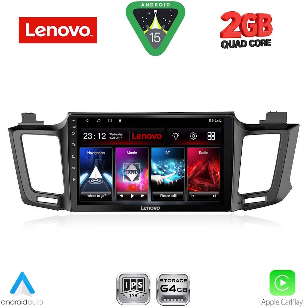 LVD2733_15 LENOVO LVD 2733_CPA (10inc) MULTIMEDIA TABLET for TOYOTA RAV 4 mod. 2013-2019 - Image 1