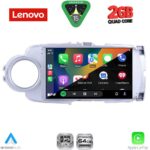 LENOVO LVD 2737SL_CPA (9inc) MULTIMEDIA TABLET for TOYOTA YARIS mod. 2011-2015 (SILVER) - Image 2