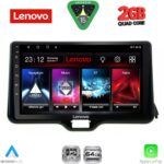 LENOVO LVD 2738_CPA (10inc) MULTIMEDIA TABLET for TOYOTA YARIS mod. 2020-2026 - MAZDA 2 mod. 2023-2026