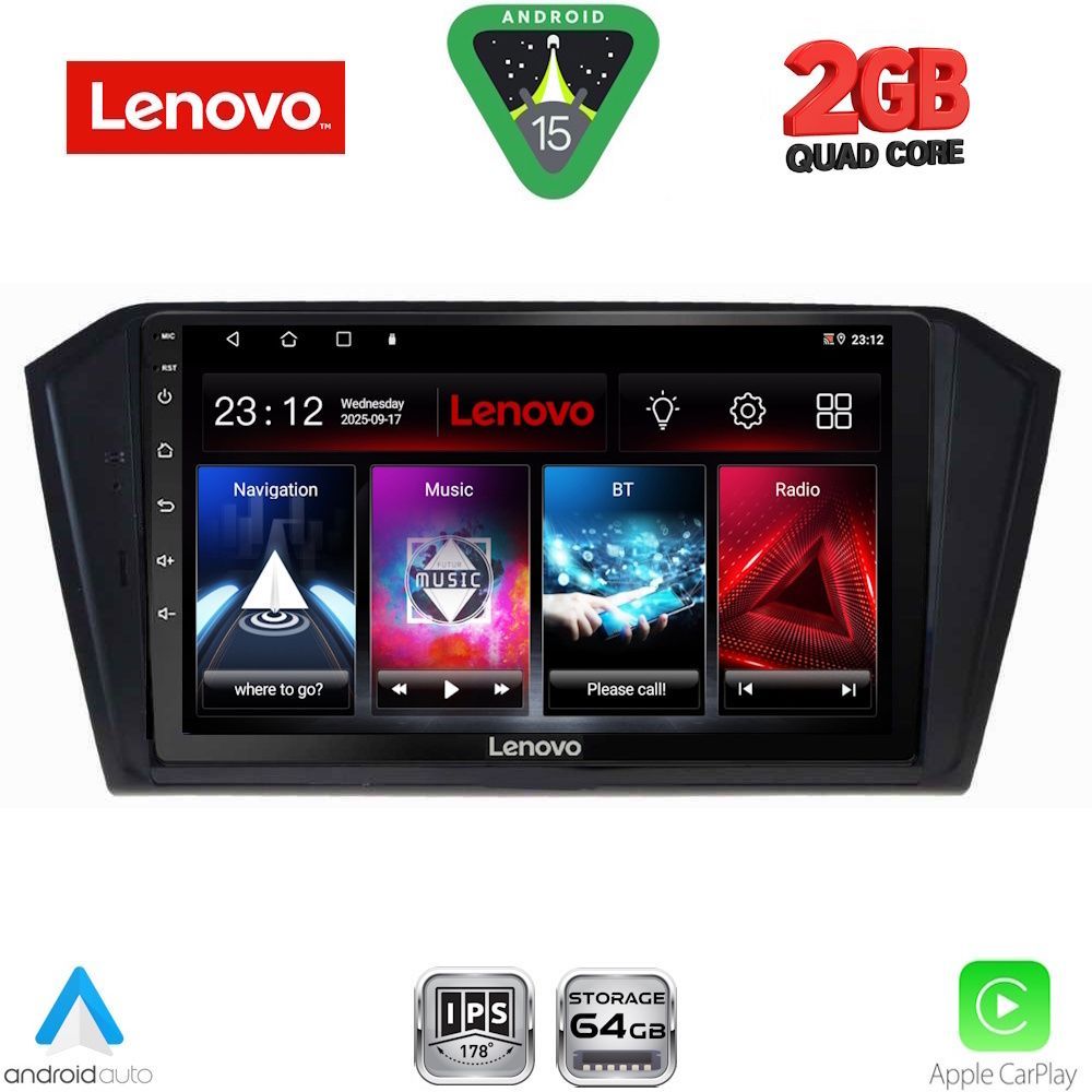 LVD2750_15 LENOVO LVD 2750_CPA (10inc) MULTIMEDIA TABLET for VW PASSAT mod. 2016-2023 - Image 1