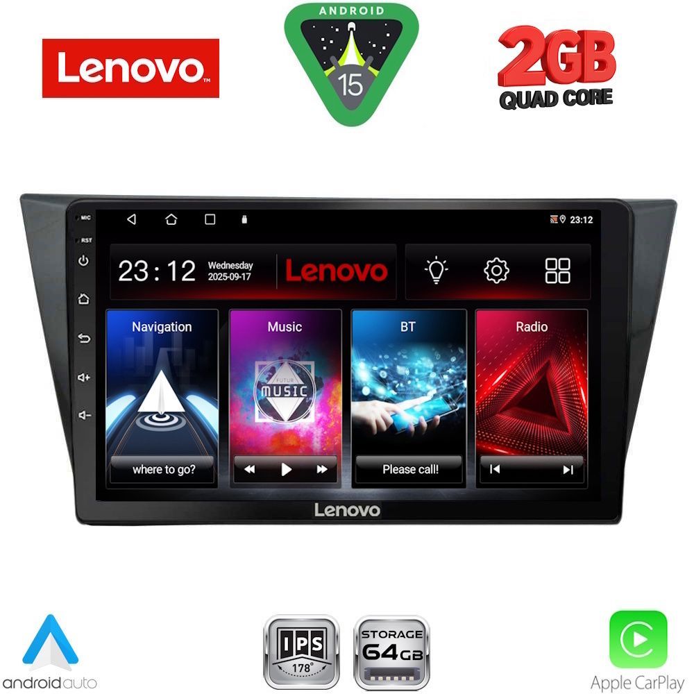 LVD2761_15 LENOVO LVD 2761_CPA (10inc) MULTIMEDIA TABLET for VW TIGUAN mod. 2016-2024 - Image 1