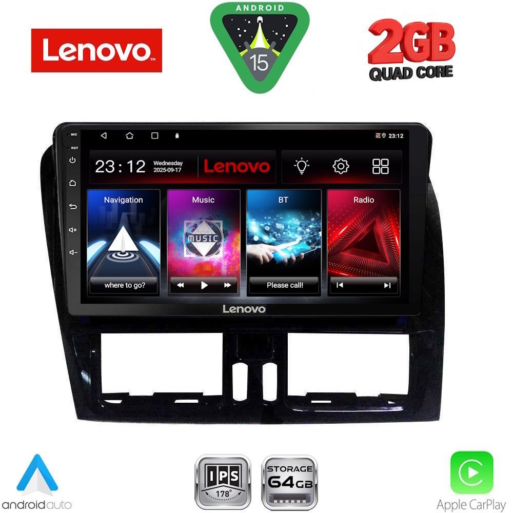 LVD2787_15 LENOVO LVD 2787_CPA (9inc) MULTIMEDIA TABLET for VOLVO XC60 mod. 2009-2017 - Image 1