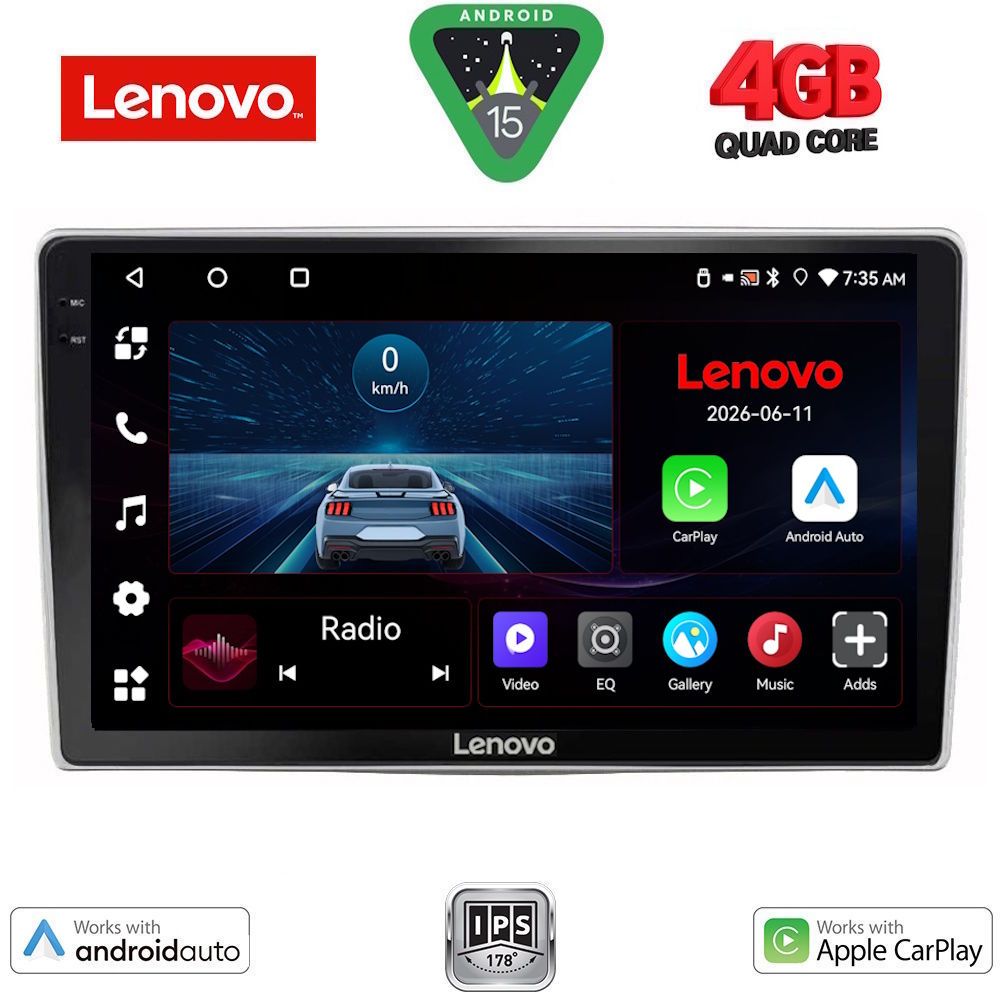 LVE7028_15 LENOVO LVE 8028_CPAA (9inc) MULTIMEDIA TABLET for ALFA ROMEO MITO mod. 2008-2018 - Image 1