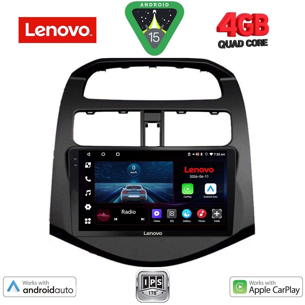 LVE7078_15 LENOVO LVE 8078A_CPAA (9inc) MULTIMEDIA TABLET for CHEVROLET SPARK mod. 2009-2015 - Image 1