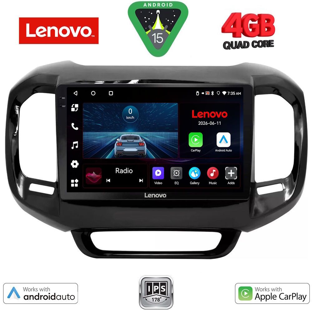 LVE7127_15 LENOVO LVE 8127_CPAA (9inc) MULTIMEDIA TABLET for FIAT TORO mod. 2017-2024 - Image 1