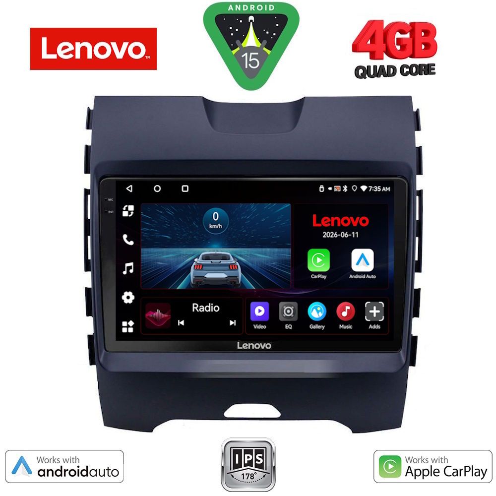 LVE7152_15 LENOVO LVE 8152_CPAA (9inc) MULTIMEDIA TABLET for FORD EDGE mod. 2015-2023 - Image 1