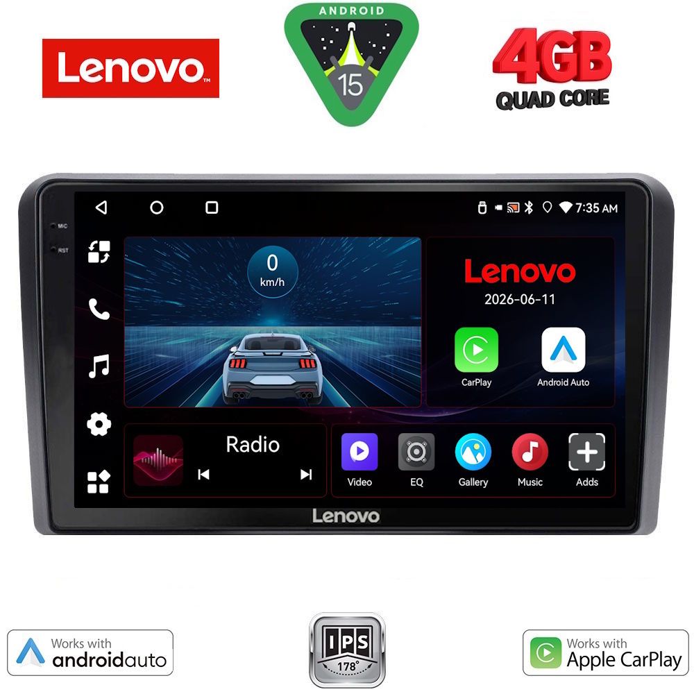 LVE7168_15 LENOVO LVE 8168SQ_CPAA (10inc) MULTIMEDIA TABLET for FORD mod. 2004-2007 - Image 1