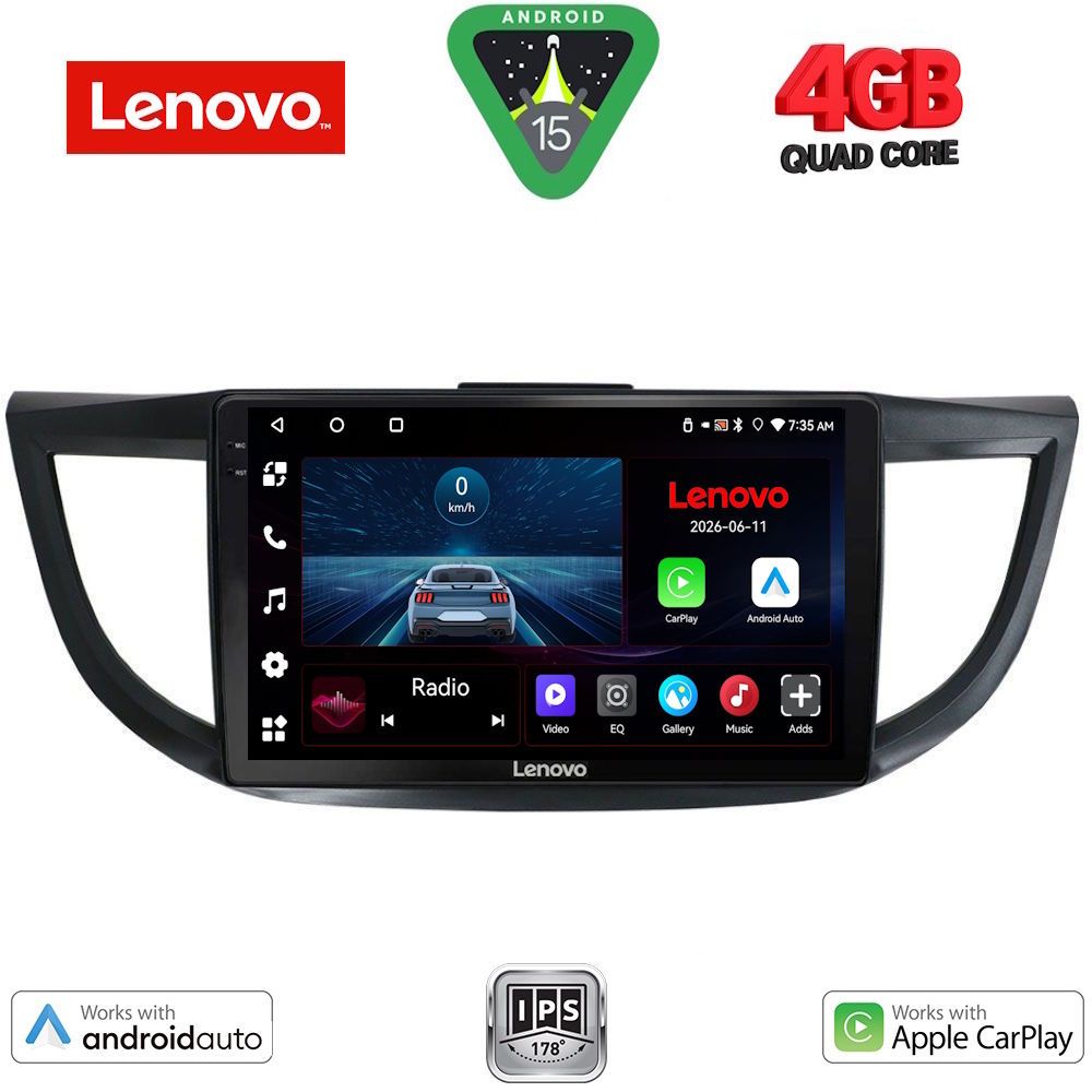 LVE7198_15 LENOVO LVE 8198_CPAA (10inc) MULTIMEDIA TABLET for HONDA CRV mod. 2013-2017 - Image 1