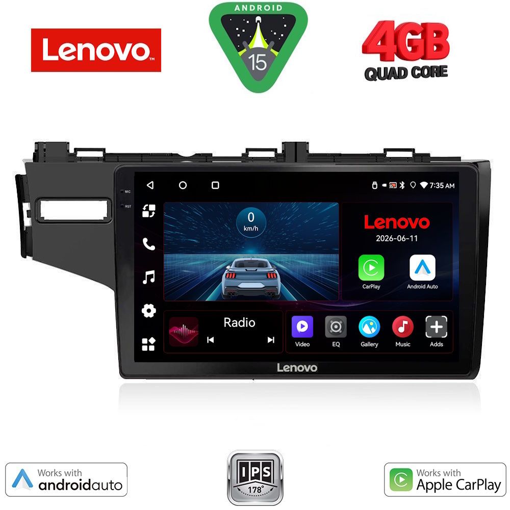 LVE7212_15 LENOVO LVE 8212_CPAA (10inc) MULTIMEDIA TABLET for HONDA JAZZ mod. 2013-2019 - Image 1