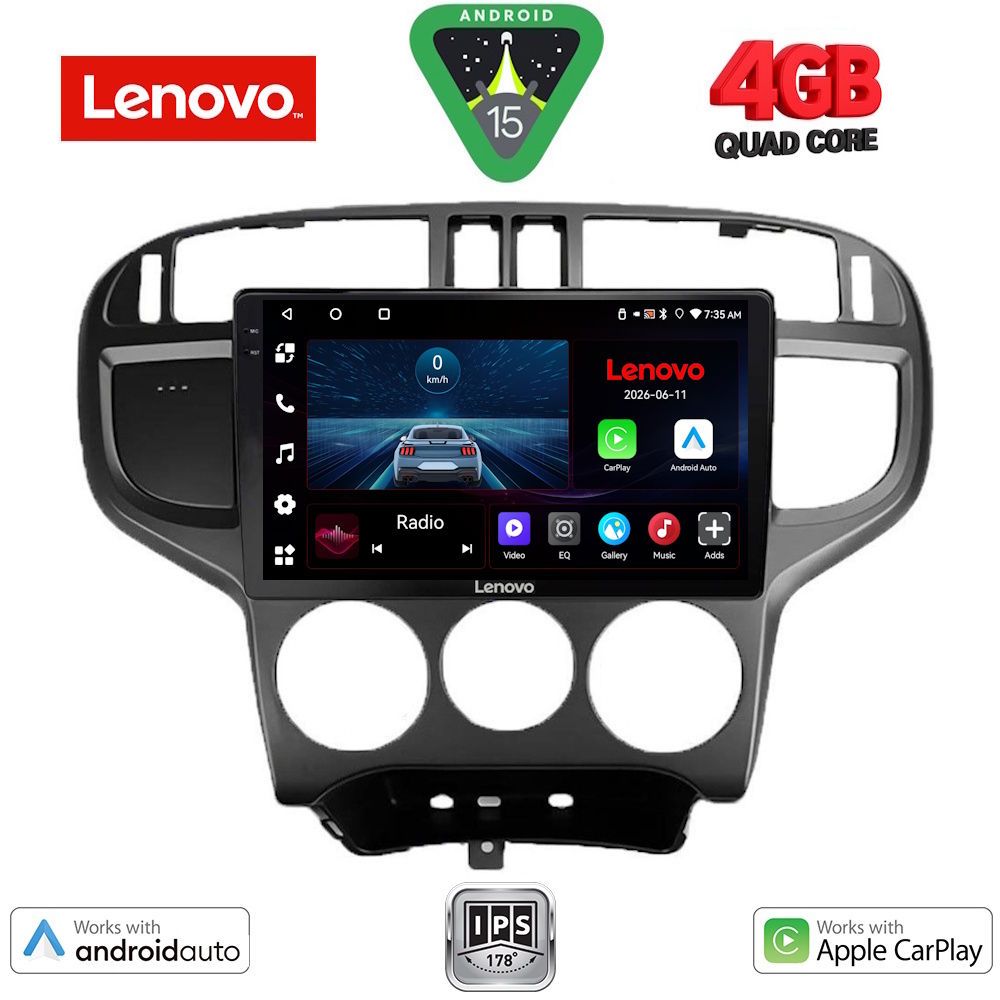 LVE7240_15 LENOVO LVE 8240_CPAA (9inc) MULTIMEDIA TABLET for HYUNDAI MATRIX mod. 2001-2010 - Image 1